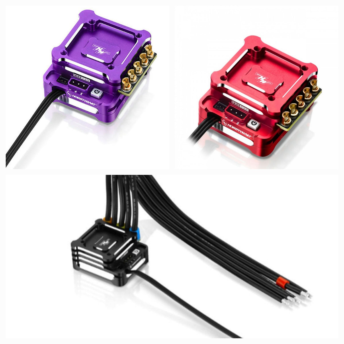 HOBBYWING XeRUN XD10 PRO（purple） Hobbywing Xerun XD10 Pro Purple Brushless ESC 160A, 2s LiPo
