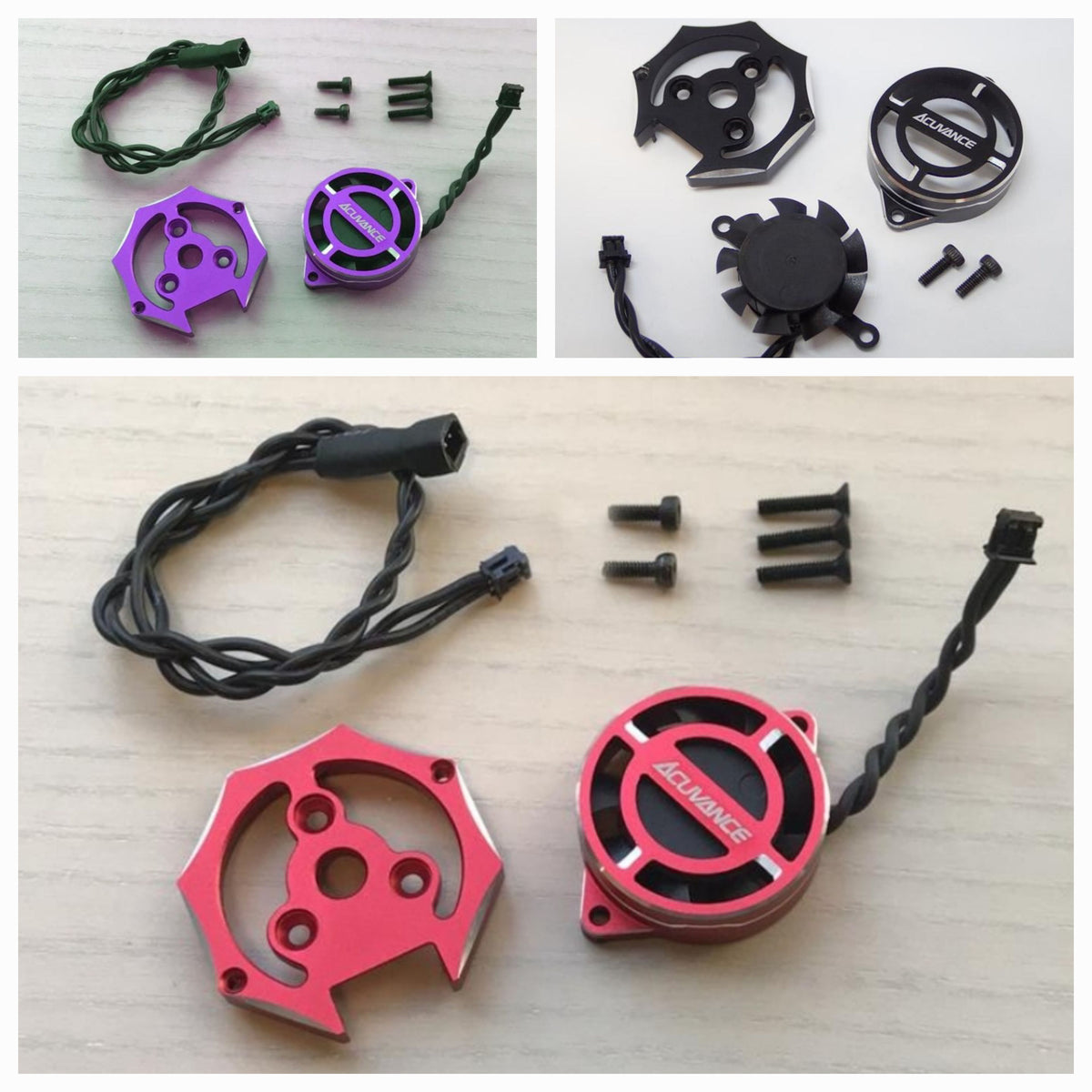 overdose ACUVANCE ファンカバー Acuvance fan cover end set op1509 – asbo-rc