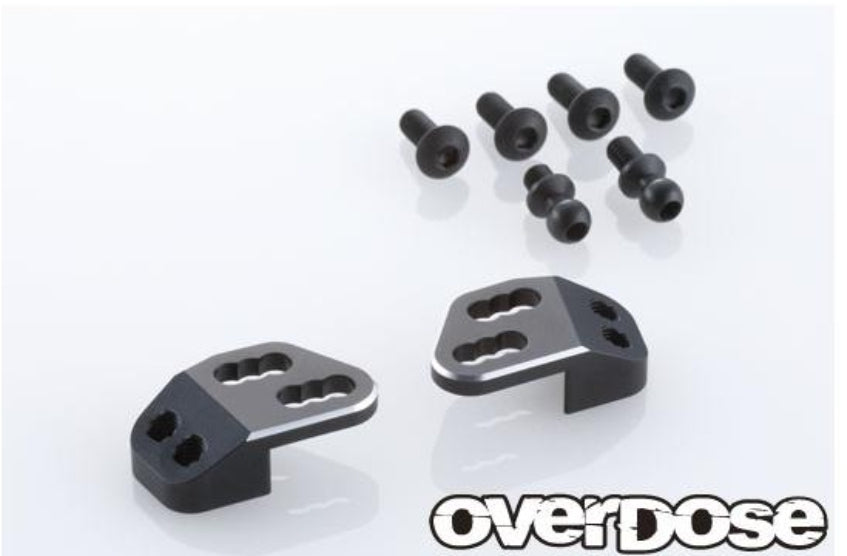 Overdose TC Aluminium Rear Upper Arm Bracket various colours OD284-