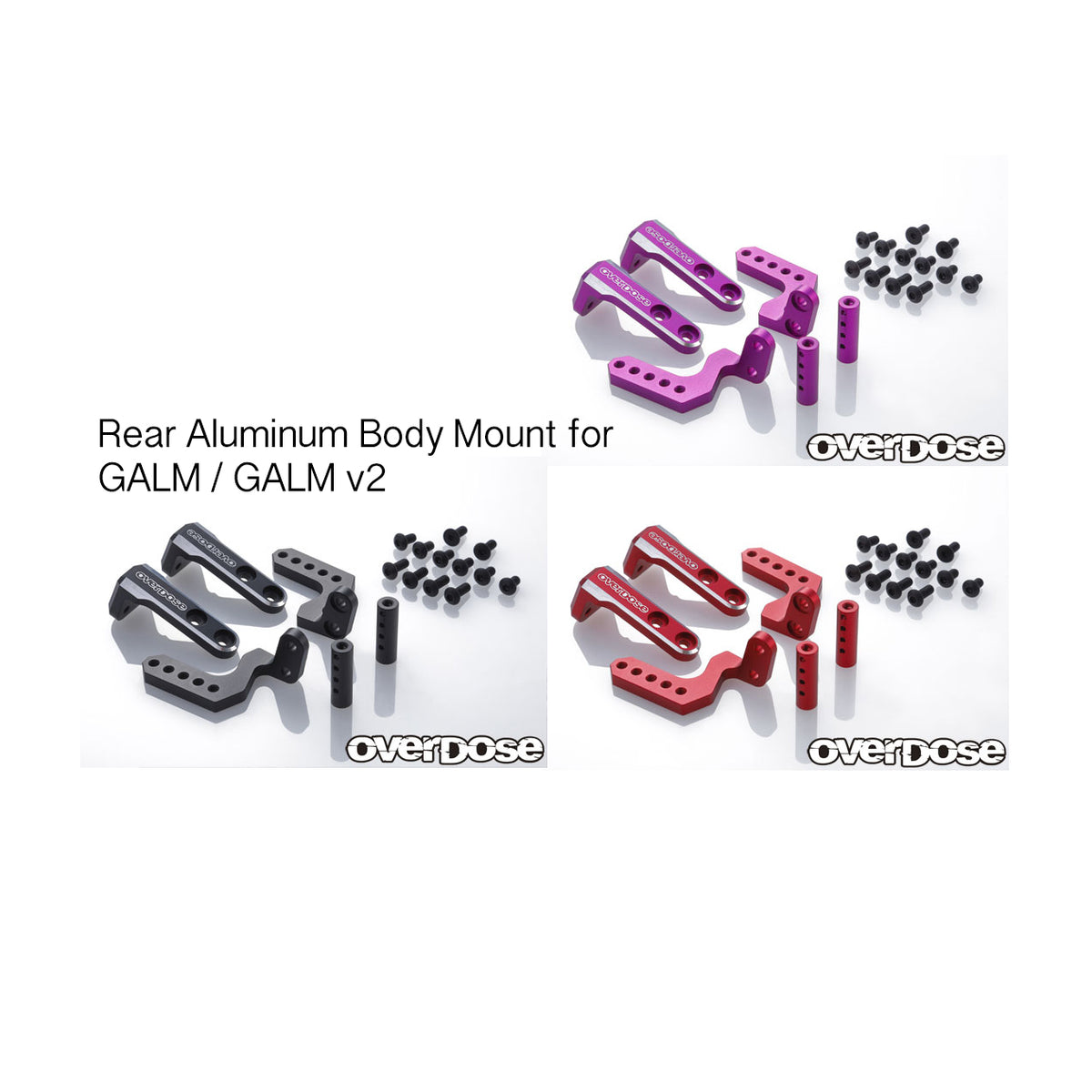 Overdose body mounts – asbo-rc