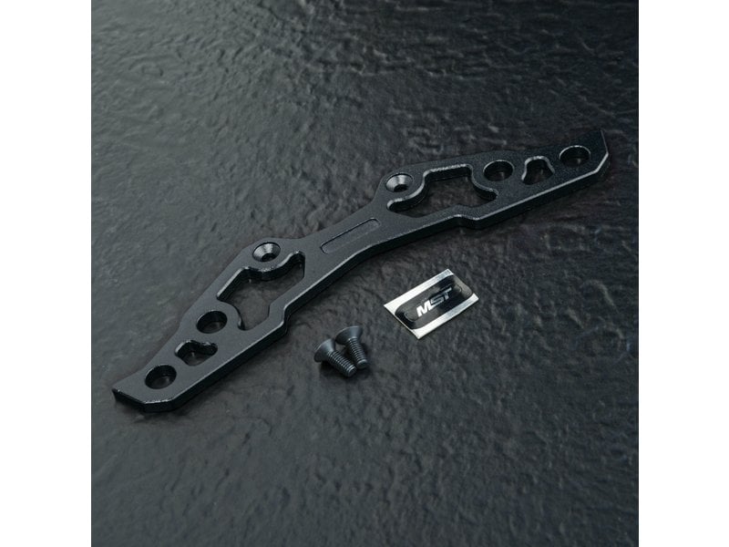 MST / 210647R / Aluminium Lightweight Bumper Support L / Color: Red black or carbon