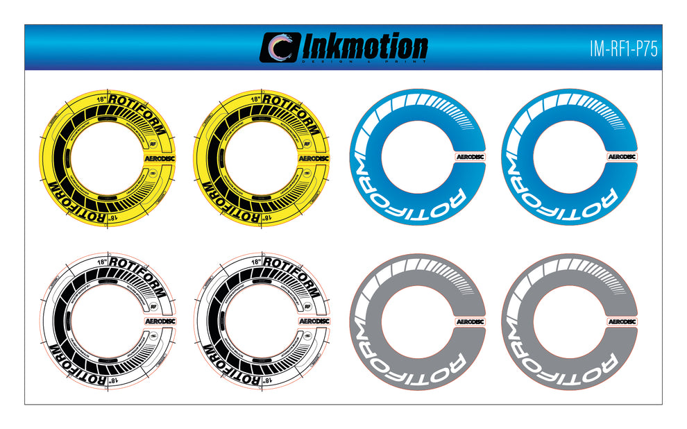 ReveD GA-18 Wheel Sticker (Rotiform 1)