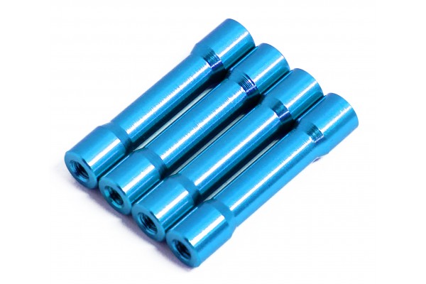 Wrap Up Next Aluminum 30mm Round Shape Post 2 pcs For 1/10 RC Drift
