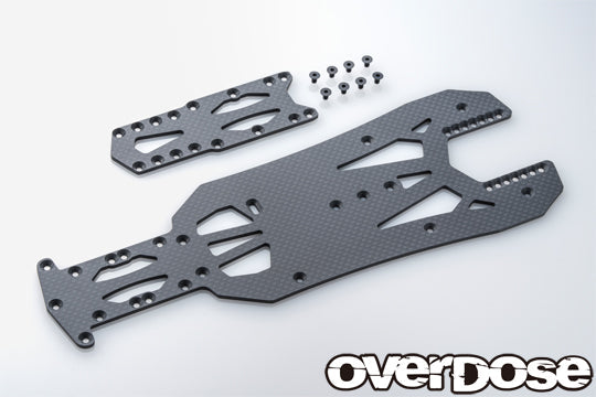 Overdose Transrange Anti-Twist Main Chassis (Main Chassis 1pc, Sub Chassis 1pc) for GALM OD3847