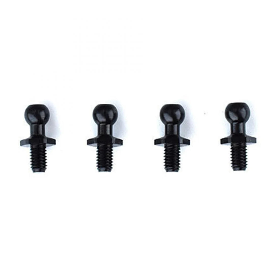ReveD Steel Ball Stud Size S 4 pcs Black RC-206S