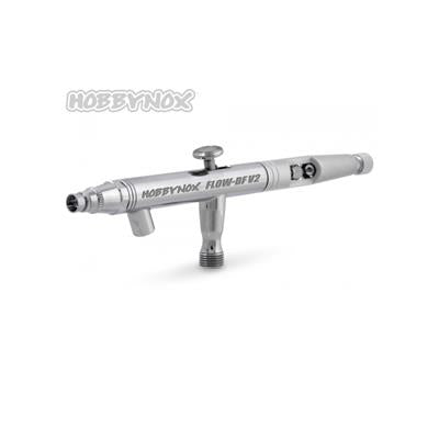 Hobbynox FLOW-BF V2 Airbrush Bottom Feed 0.5mm 1.8m Hose HN002-21