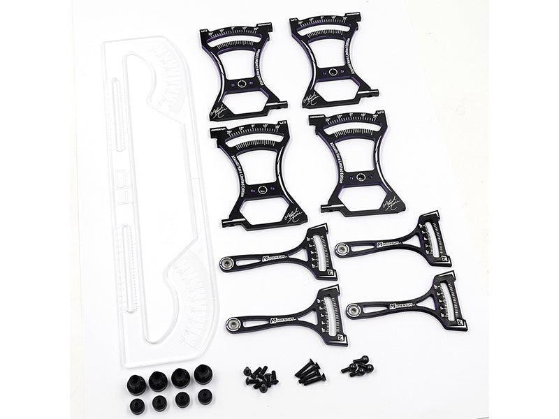 Momentum 7075 Aluminum Set Up System V2 For 1/10 On Road Chassis (Limited Edition)
MMT-026
