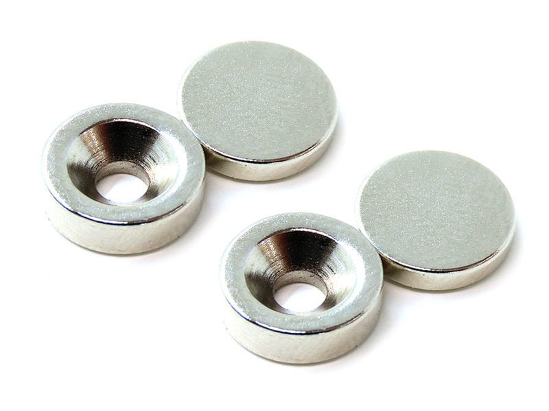 WRAP-UP Next - 0037-09 - Body Mount Magnet Φ10 x 2mm (2pcs 10x2mm 2pcs)