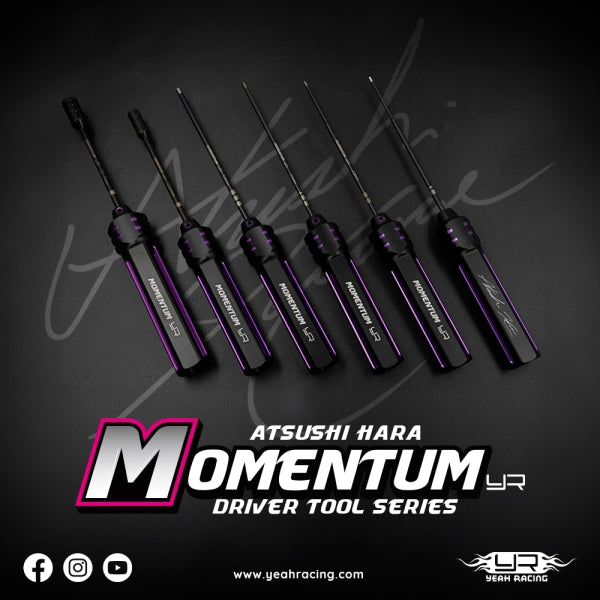 Yeah Racing Momentum 7075 Aluminum Pro Grade 2.5mm Hex Driver MMT-013