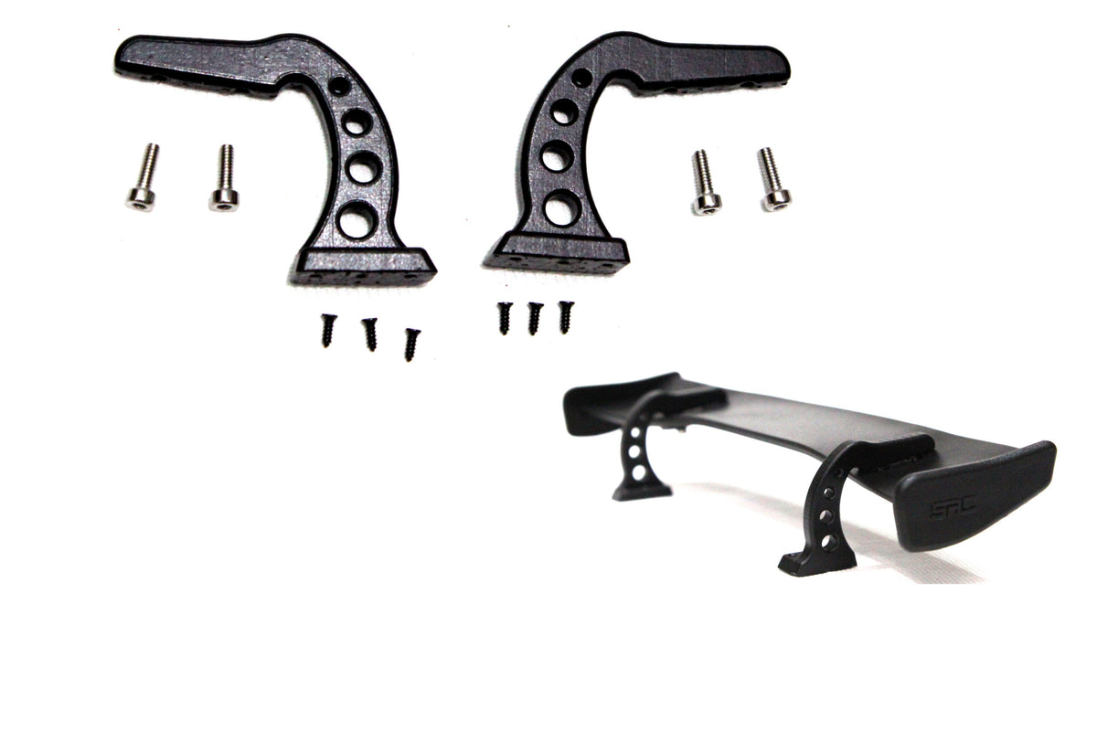 SWAN NECK V3 has a 25mm lift from mounting point to wing.
all hardware included. WING NOT INCLUDED