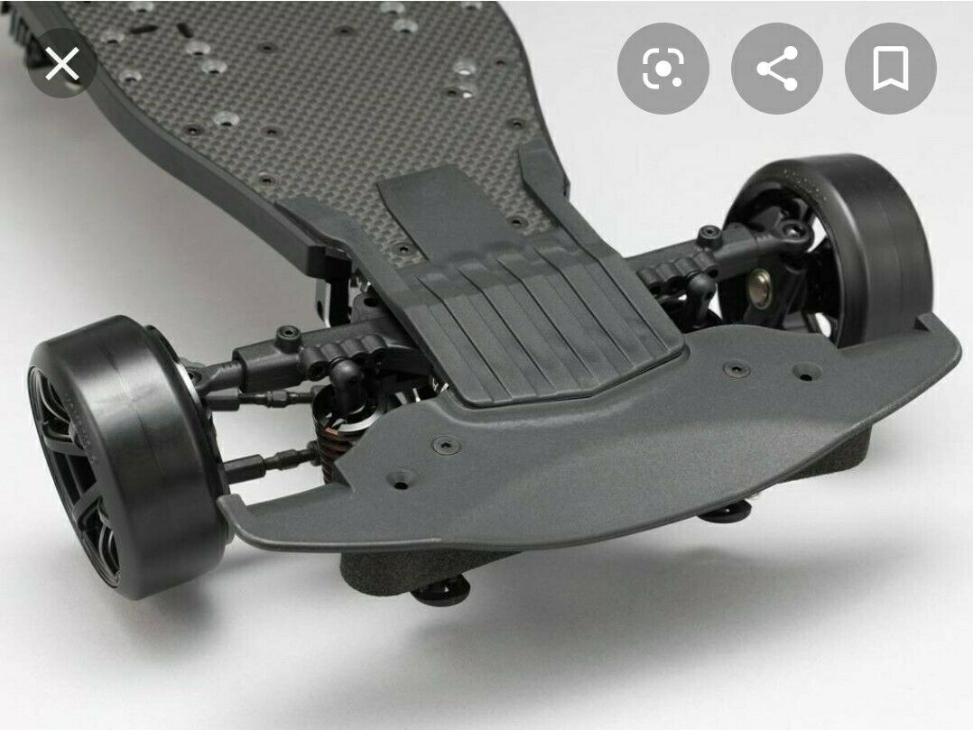 Yokomo Y2-001BD Front Undertray Diffuser Kit