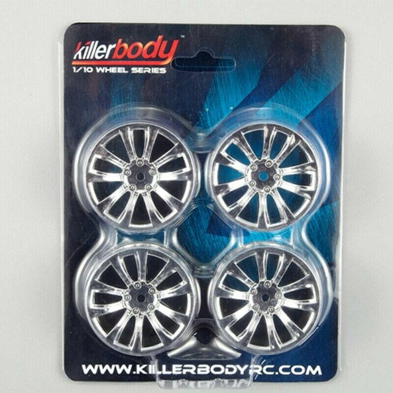 Rc Drift Wheels 3mm killerbody Asbo Rc set of 4
