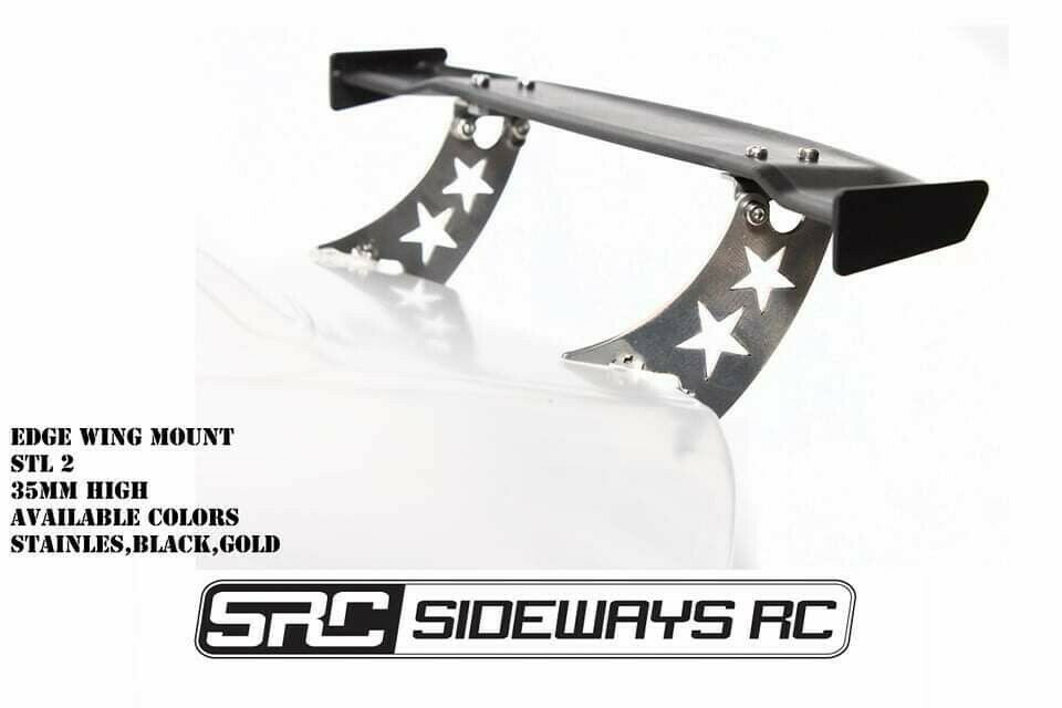Src wing mount silver Rc Drift, Asbo Rc