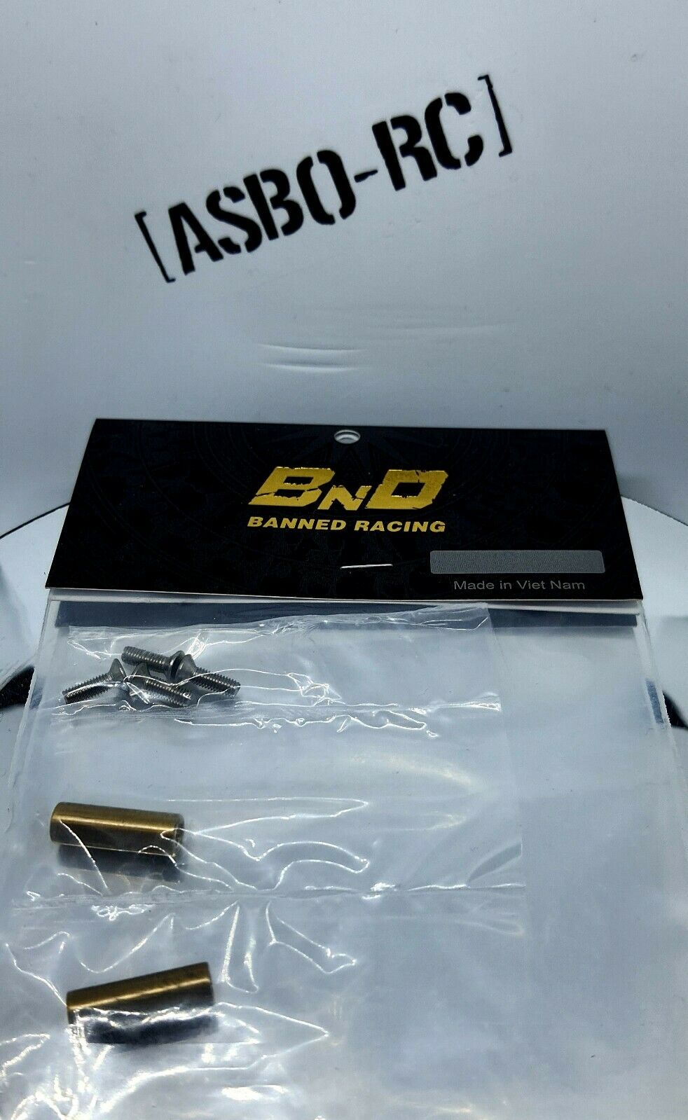 Banned bnd Racing front bumper connectors Rc Drift Asbo Rc