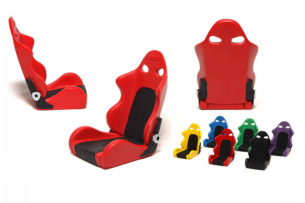 1 10 scale bucket seats various colours asborc