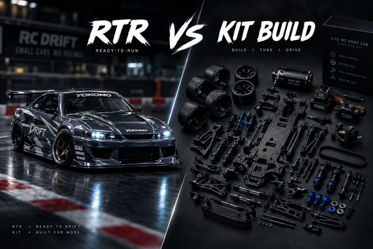 RTR vs Kit Build RC Drift Cars: Which Is Right for You?