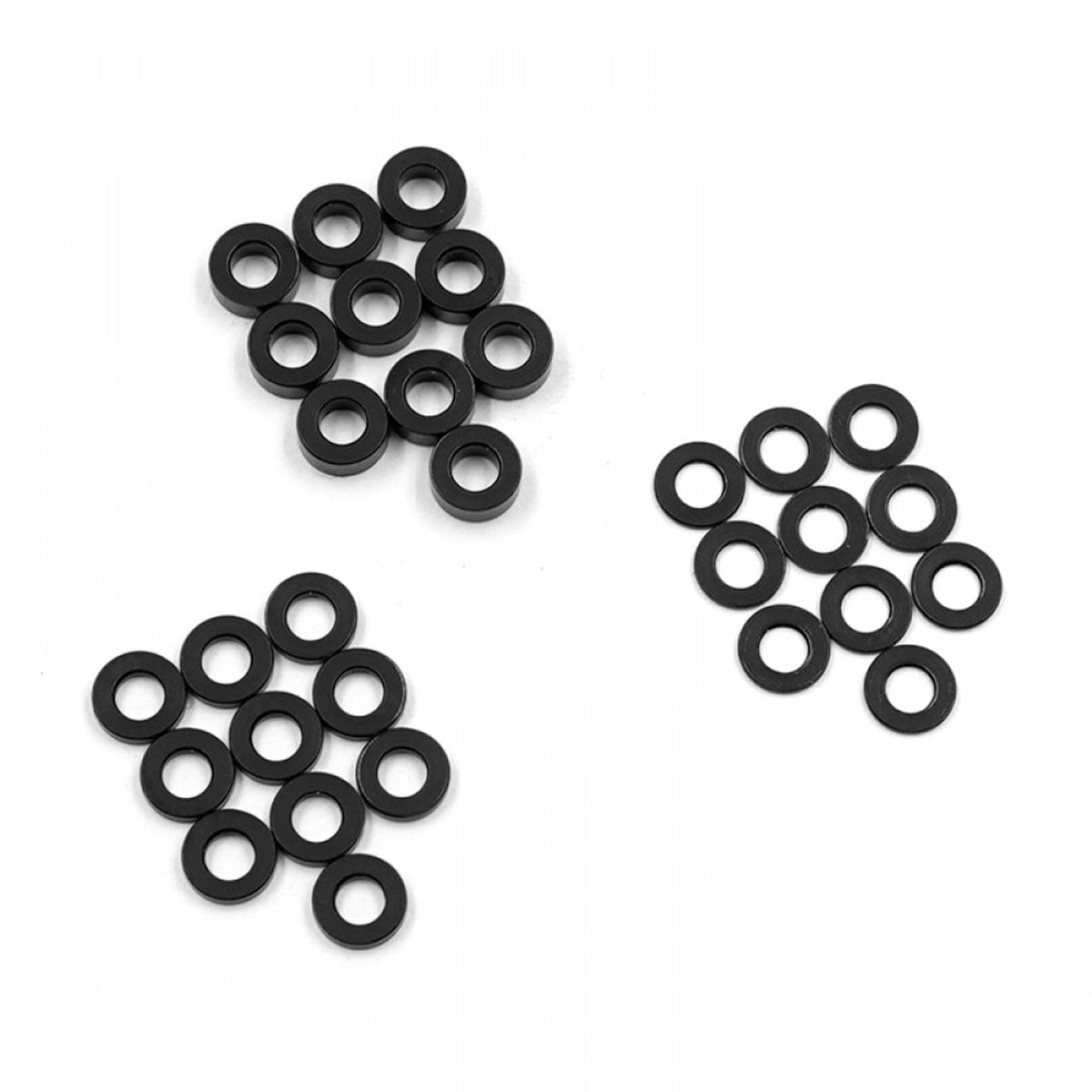 Yeah Racing ALUMINIUM M2.5 X 5MM FLAT WASHER 0.5 / 1 / 2 MM 10PCS EACH MST YOKOMO DRIFT ya-0730