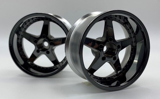 LW-0106BC Work EQUIP Wheel Off 6 or 8 Black Chrome OW-0106BC