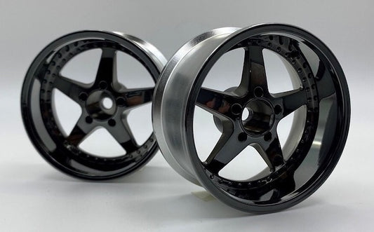 LW-0106BC Work EQUIP Wheel Off 6 or 8 Black Chrome OW-0106BC
