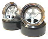 LW-0508 WORK MEISTER L1 WHEEL snow white with chrome lip