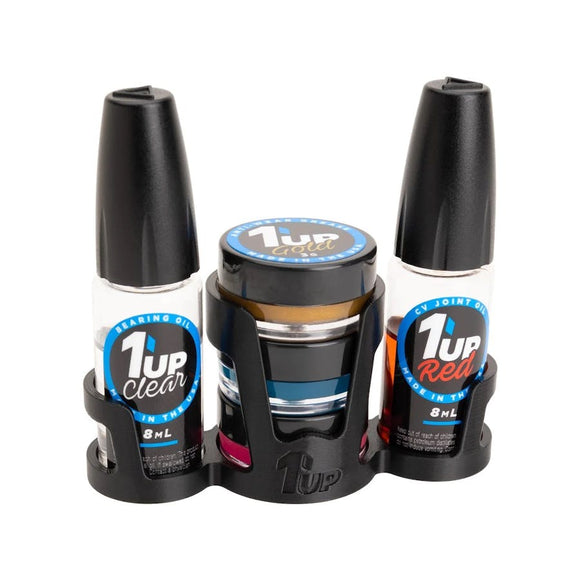1U-120502 - 1up, Pro Pack - Includes Gold, Clear, Blue, Red & Pit Stand