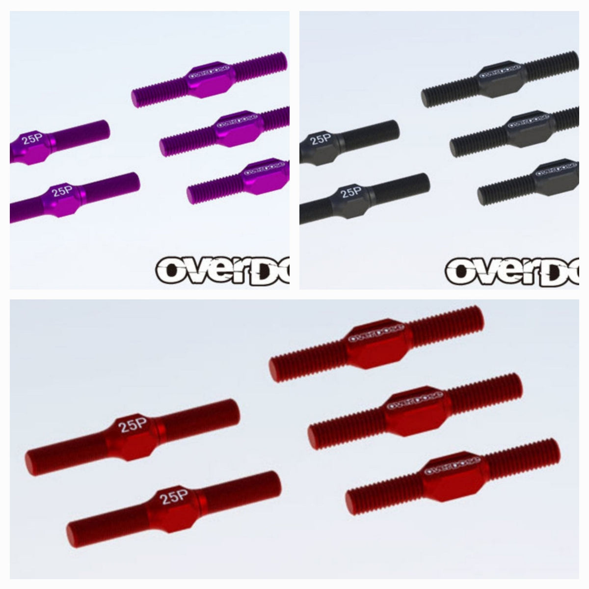 Overdose turnbuckle set
