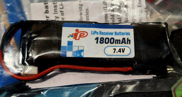 7.4v Intellect RX LiPo 


1800mAh
2S