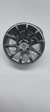 World pro ssr gt gtx01 dark chrome 6mm