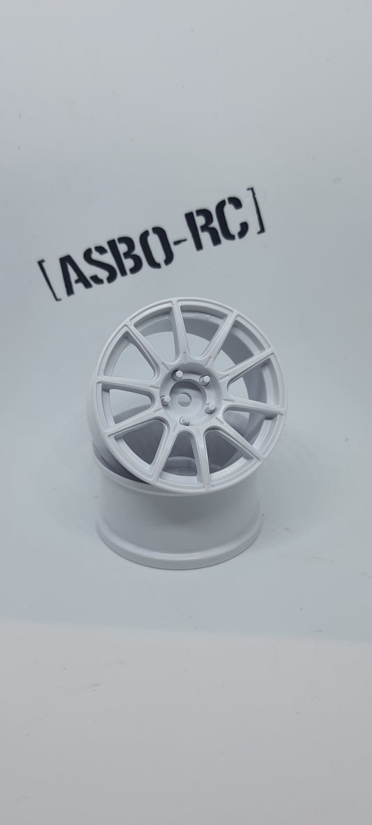 World pro ssr gt gtx01 white 6mm 2pcs