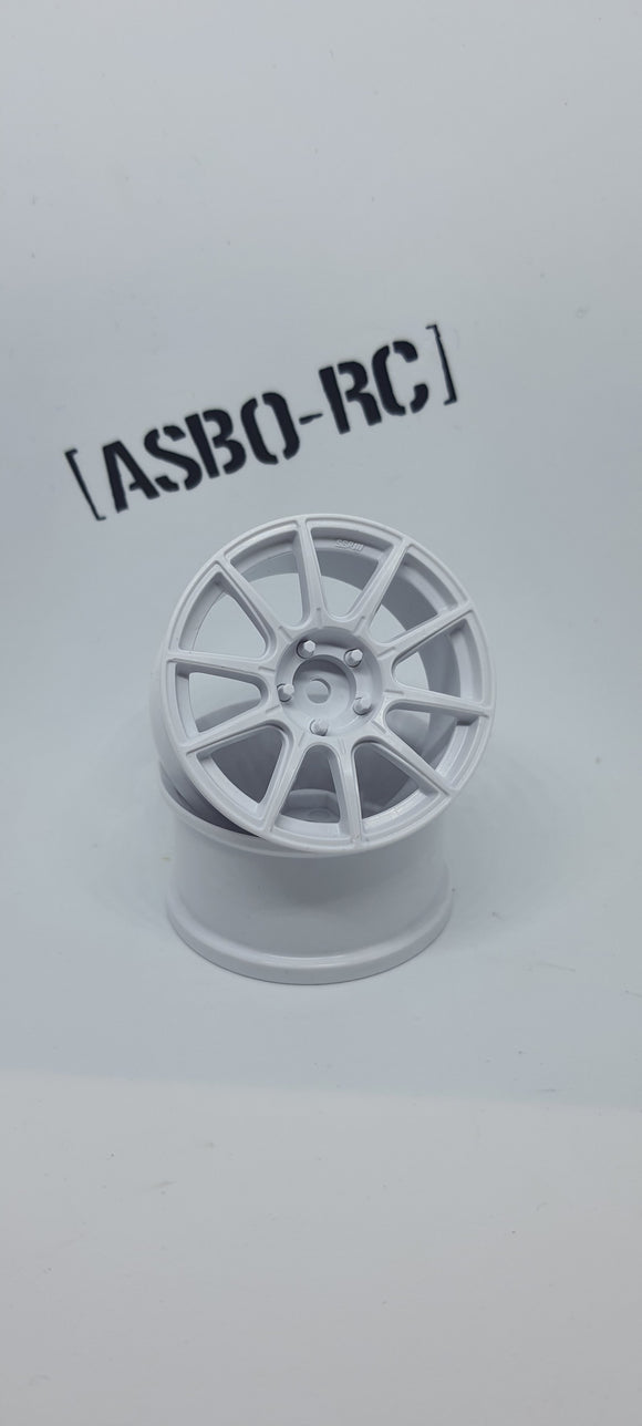 World pro ssr gt gtx01 white 6mm 2pcs