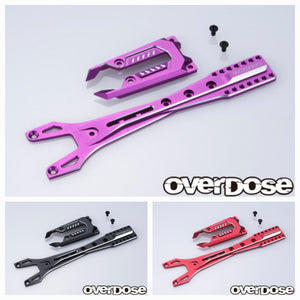 OVER DOSE OD2716 アルミワンピースアクスルシャフト 6mm (For