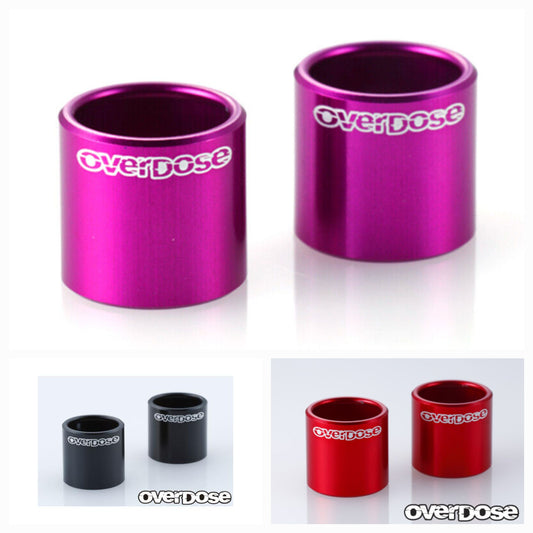 Overdose Aluminium Cup Joint Sleeves Various Colours OD1509B OD1962B OD1508B