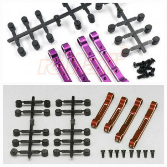 Yokomo Yd2 red and purple mount set Rc Drift