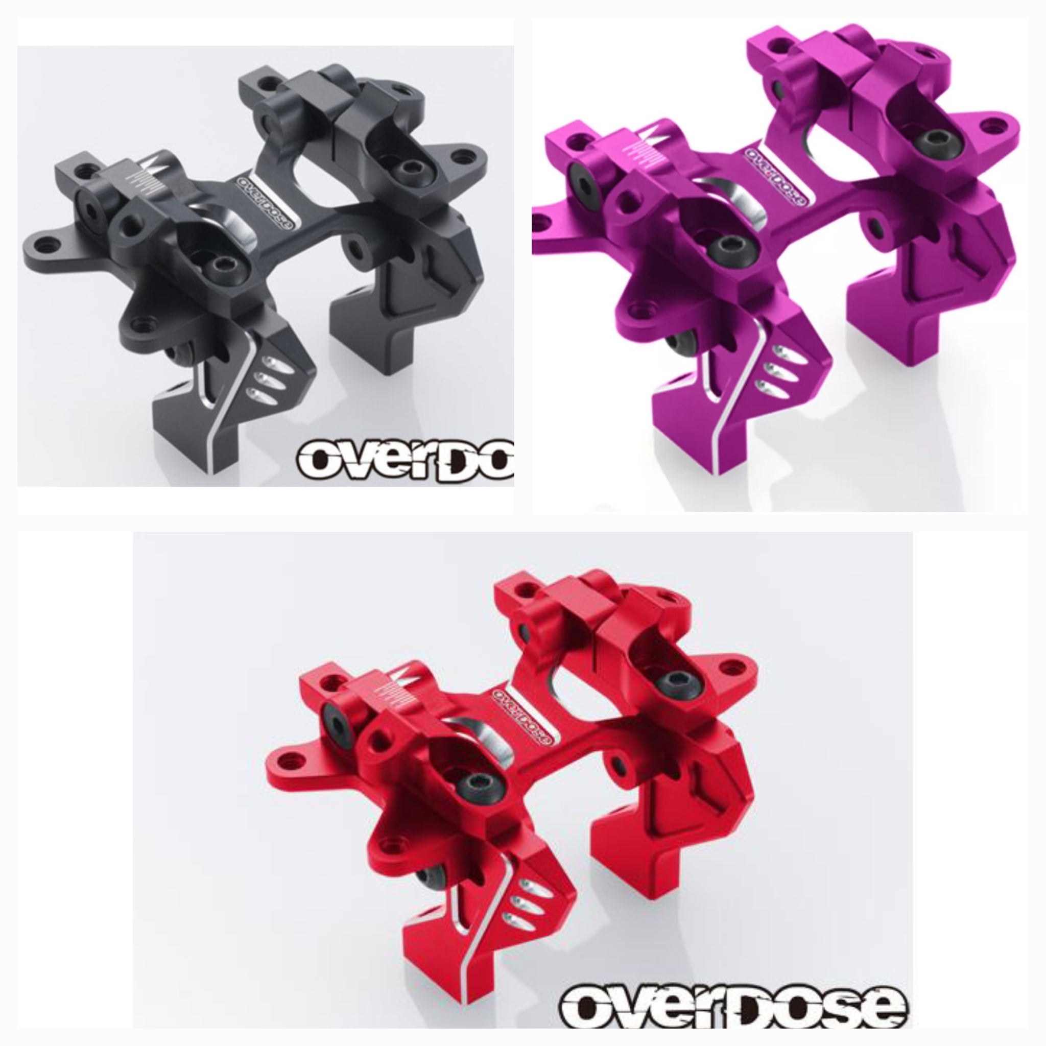 Overdose Aluminum Front Bulkhead Type-3 for GALM series / various