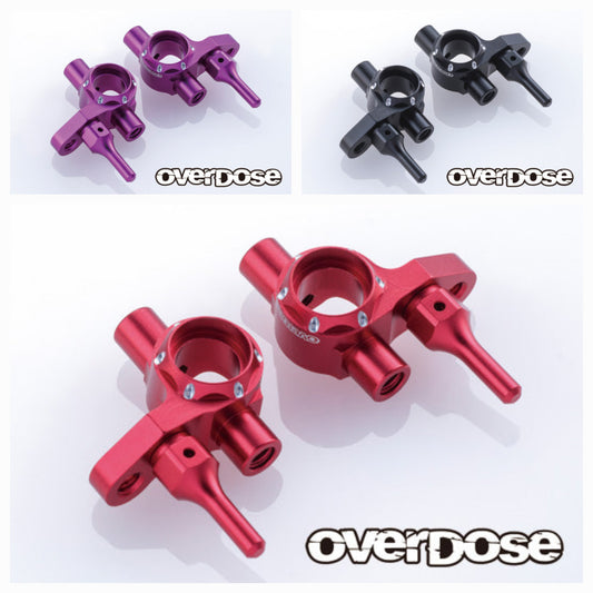 TYPE-2 ES Aluminum Knuckles (For GALM series) RED PURPLE BLACK [Overdose] OD3890 OD3891 OD3892