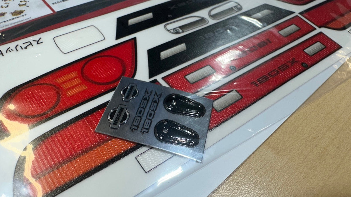 Nissan 180SX Silvia SPIRIT REI スピリット玲 Widebody Body Set (197mm / 200mm) 1/10 BODY [Addiction] AD-HB15