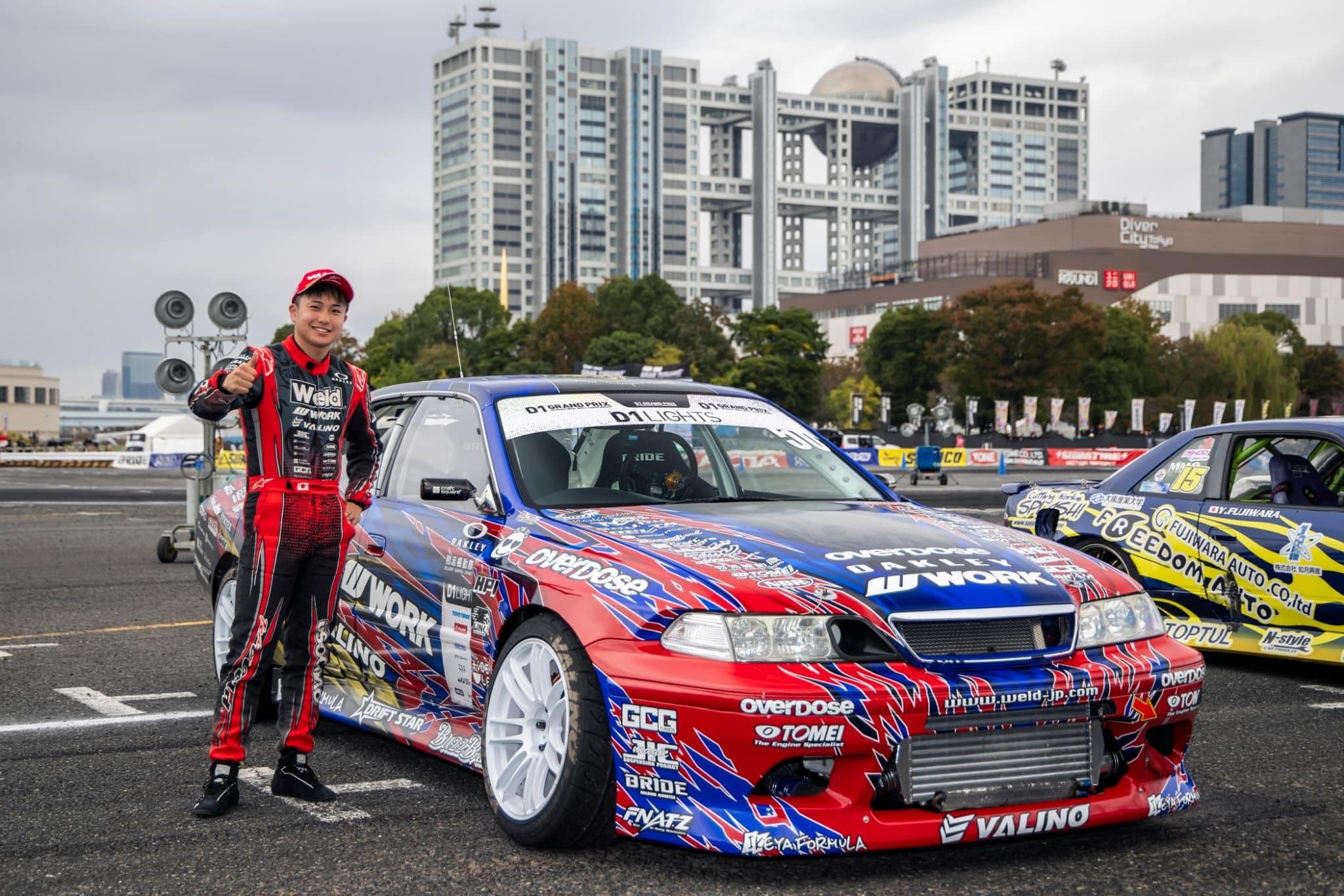 Overdose / OD3917 / Toyota Mark II chaser JZX100 Weld Wide Body