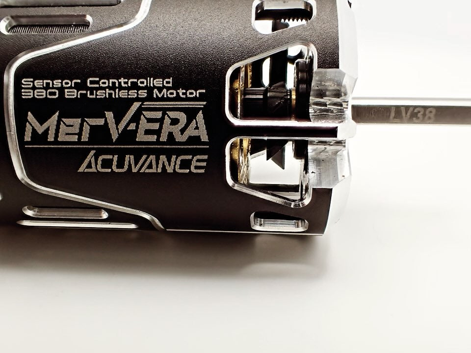 Acuvance MerV-ERA 380 Brushless Motor for 1-10 RC CAR - 13.5T 10.5T - Black Red Purple