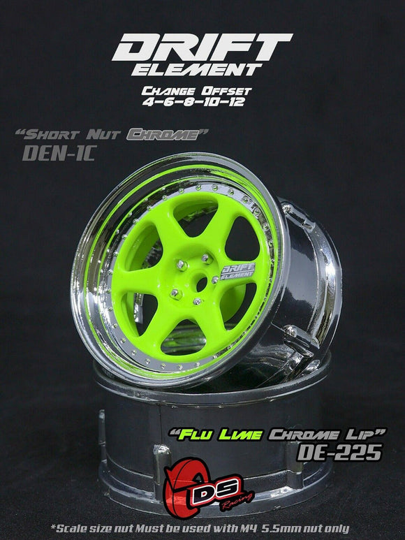 DS Racing drift element flu lime/chrome