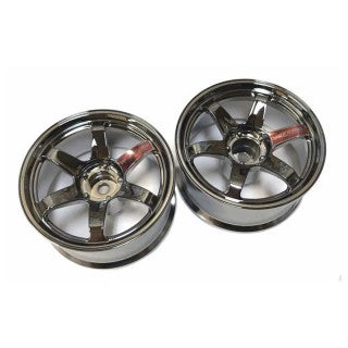 TE 37 Sports WHEEL TRACTION TYPE BLACK CHROME 6mm 8mm [LAB] LWT-0306BC LWT-0308BC