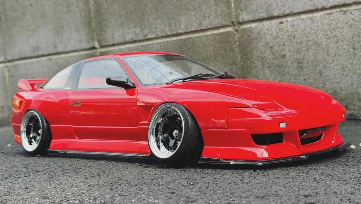 Nissan 180SX Silvia SPIRIT REI スピリット玲 Widebody Body Set (197mm / 200mm) 1/10 BODY [Addiction] AD-HB15
