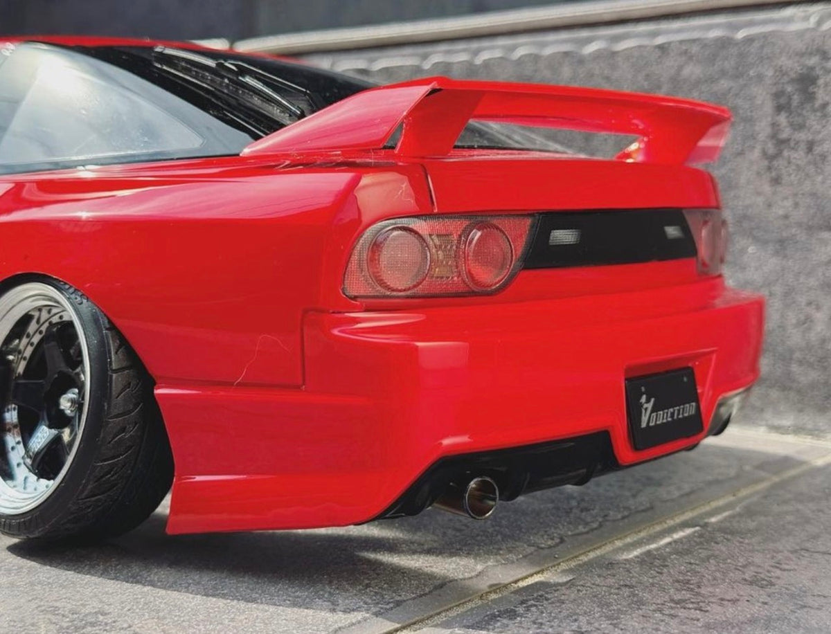 Nissan 180SX Silvia SPIRIT REI スピリット玲 Widebody Body Set (197mm / 200mm) 1/10 BODY [Addiction] AD-HB15