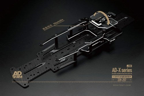 TEAM AD X-SERIES RDX ADJUSTABLE WHEELBASE CONVERSION KIT – asbo-rc