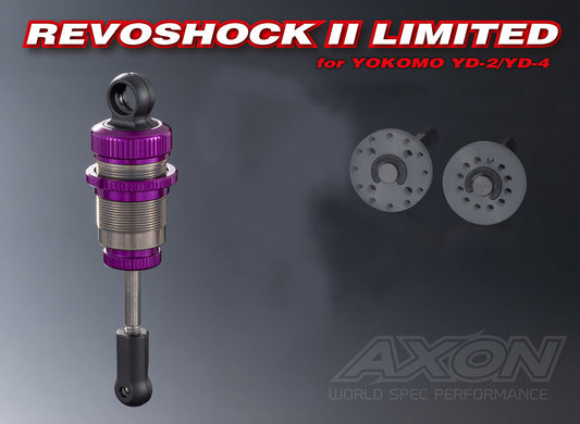 AXON Revoshock II for Yokomo YD-2/YD-4 (Limited Purple& black  Edition, 4pcs) DD-YS-002P