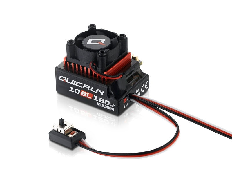 Hobbywing QUICRUN 10BL120 Sensored ESC G2 turbo – asbo-rc
