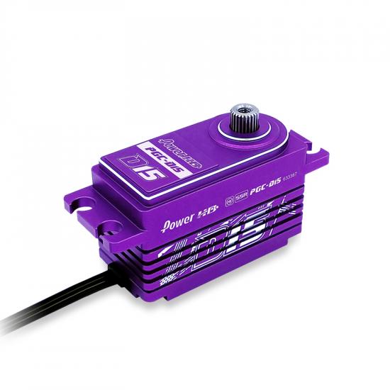 Power HD D15 Purple Low Profile Servo Alu Case (18.0Kg/0.085S)