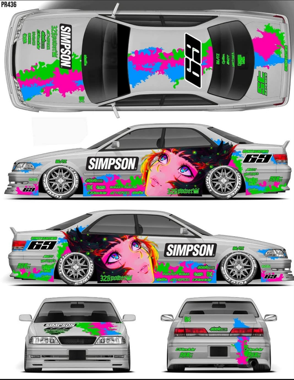 Sticker /decal kit