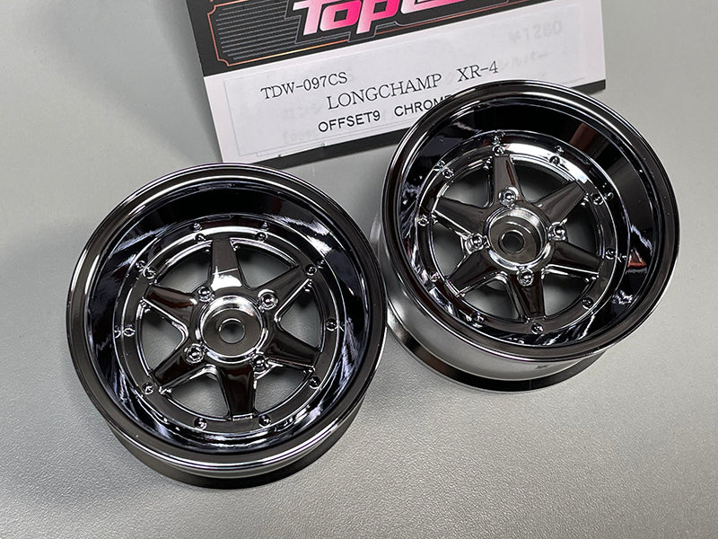 Topline rc drift wheels 8 mm offset 2 per pack tdw-087cs