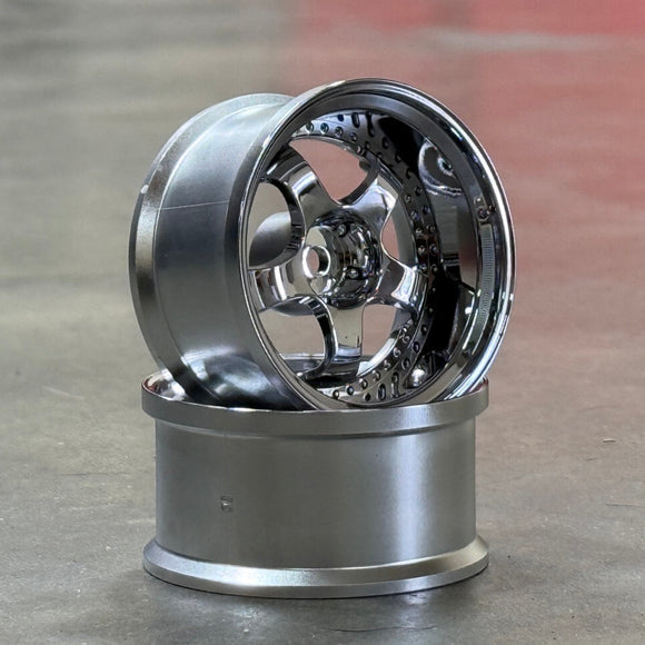 WORK MEISTER S1 3P 6mm - 8mm RIMS CHROME [LAB] LW-0808C LW-0806C