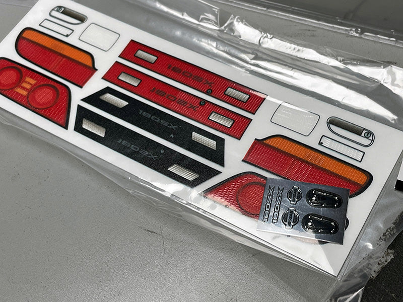 Nissan 180SX PANDEM V3 193mm WIDE (247mm short wheelbase) 1/10 REAL GRADE BODY [Addiction] AD-RB8